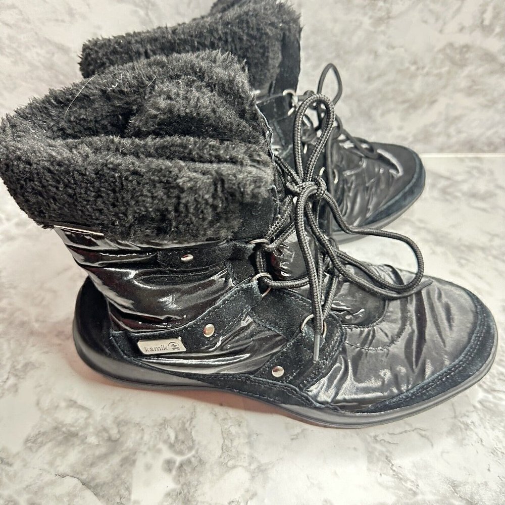 Kamik‎ Boot Womens Size 8 Sofia Black Waterproof Snowboot Black